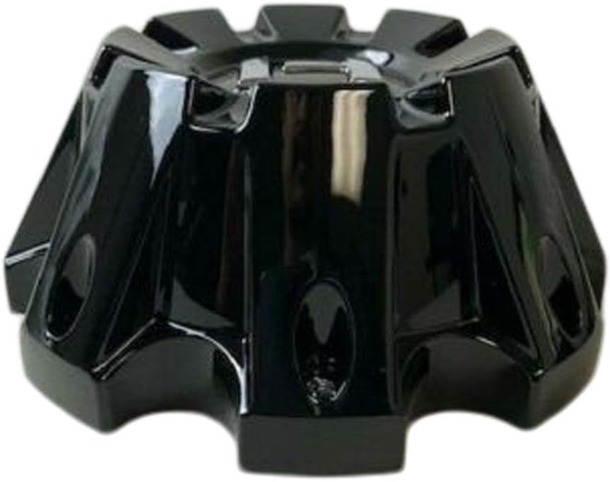 8 Lug Gloss Black Wheel Center Cap U2081