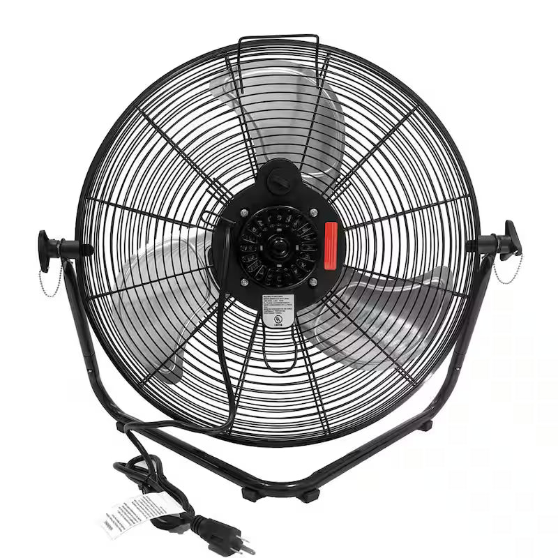 20 in. 3-Speed High Velocity Floor Fan O83382