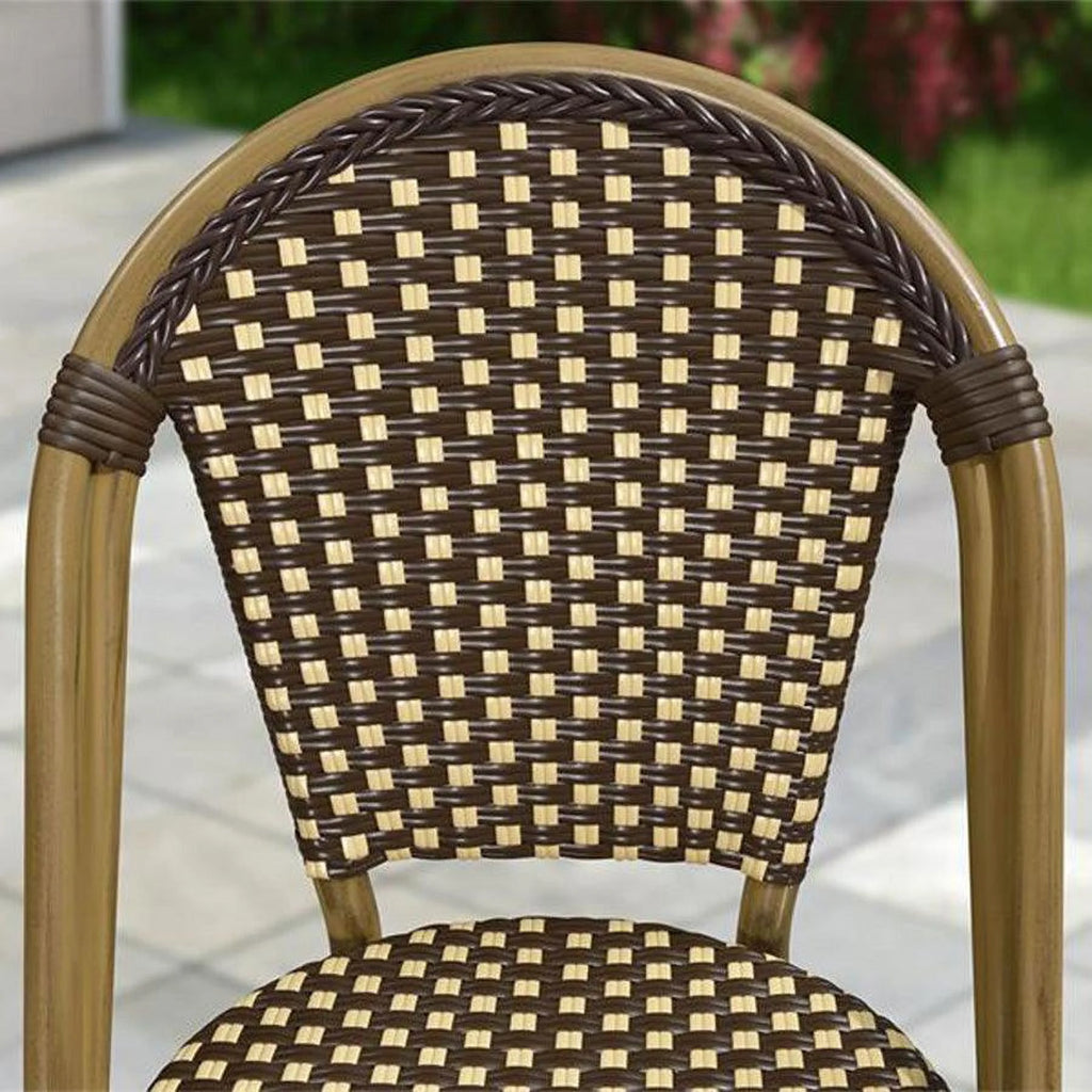 Set of 2 Wicker Dining Chairs C4127