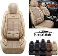 Faux Leather Car Seat Cover Front Only Q53021