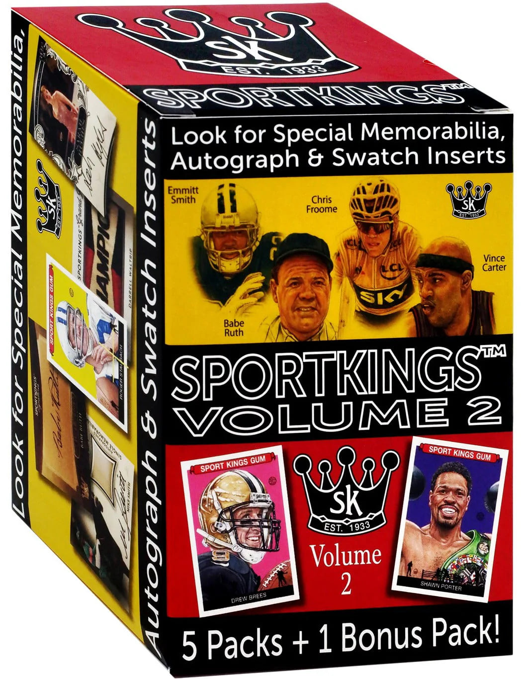 2021 Volume 2 Trading Card Blaster Box 5 Packs J2538