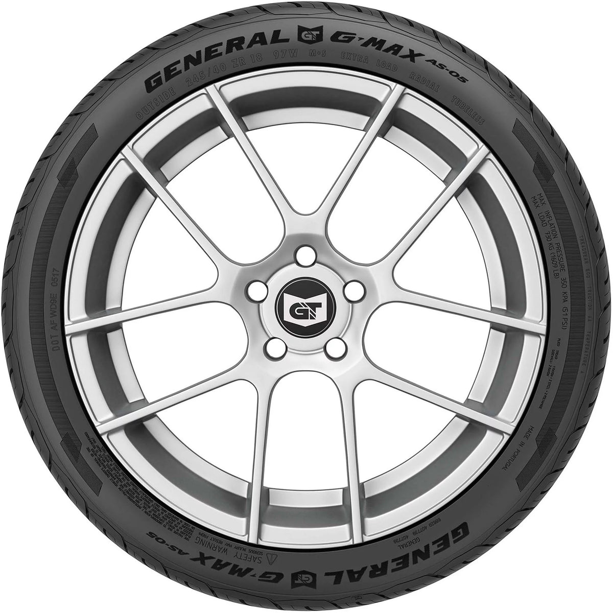 All Season 225/50ZR17 94W Passenger Tire M708679