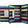 300 Position Adjustable Key Cabinet with Combination Lock Black G916608