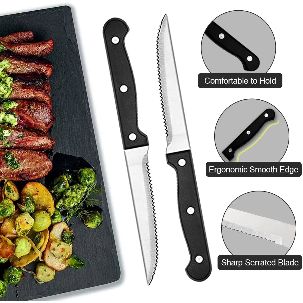 48-Pieces Stainless Steel Silverware Set H303