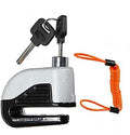 Alarm Disc Brake Lock + Motorcycle Handlebar Lock + Heavy Duty Padlock Set + 1.5m Reminder Cable Z930125