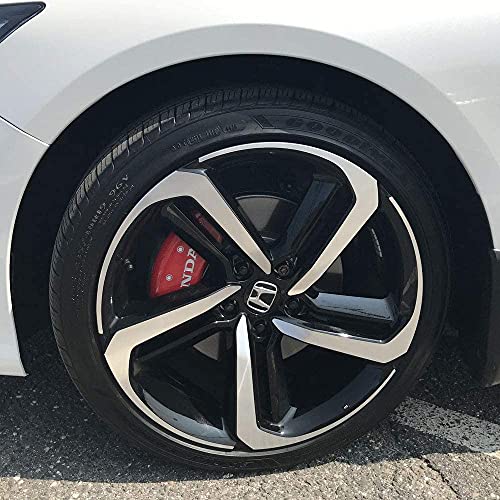 Red Brake Caliper Covers Front and Rear Set E133340