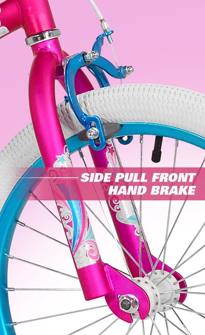 Pink and Blue Child Bike L103