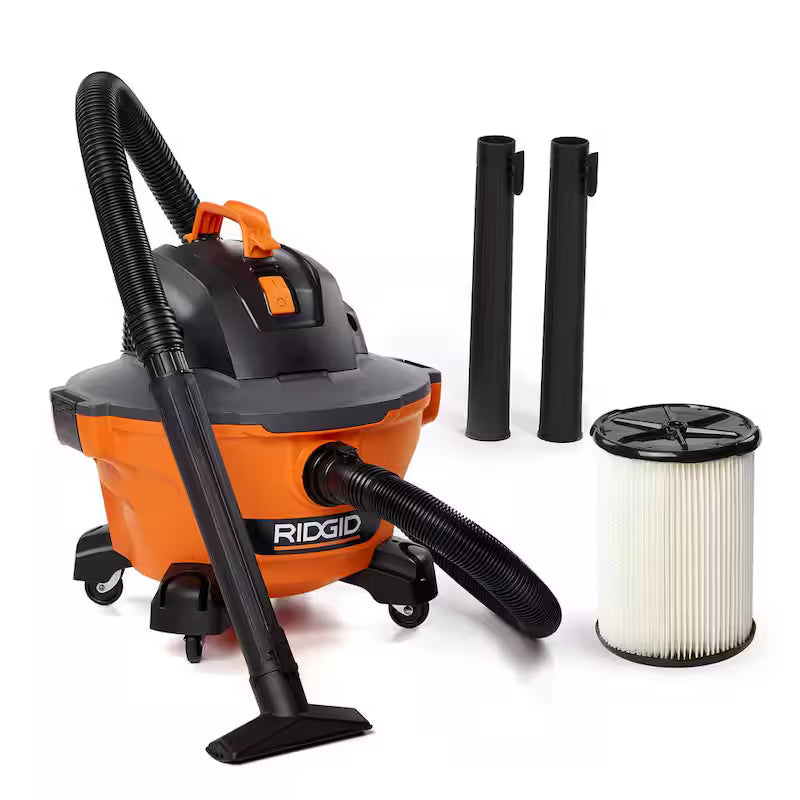 6 Gallon Wet/Dry Shop Vacuum with Hose and Accessories U353