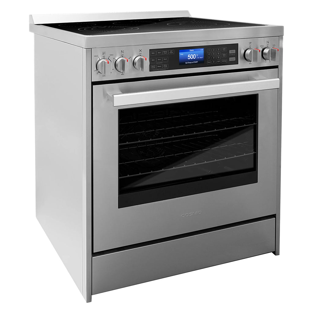 Stainless Steel Electric Range with Convection Oven U796