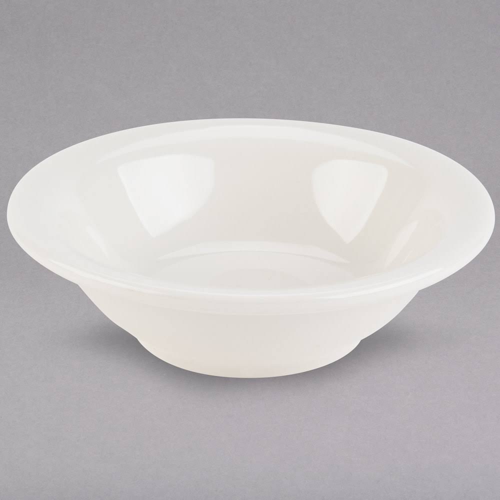 3.5 oz. Eggshell Narrow Rim China Fruit Dish - 36/Case P425