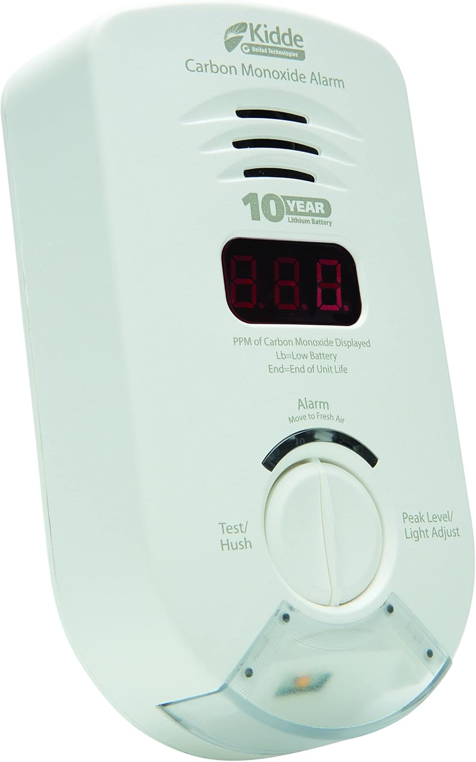 Carbon Monoxide Detector with Digital Display L3560