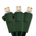 Clear Warm White LED Christmas Lights V5886