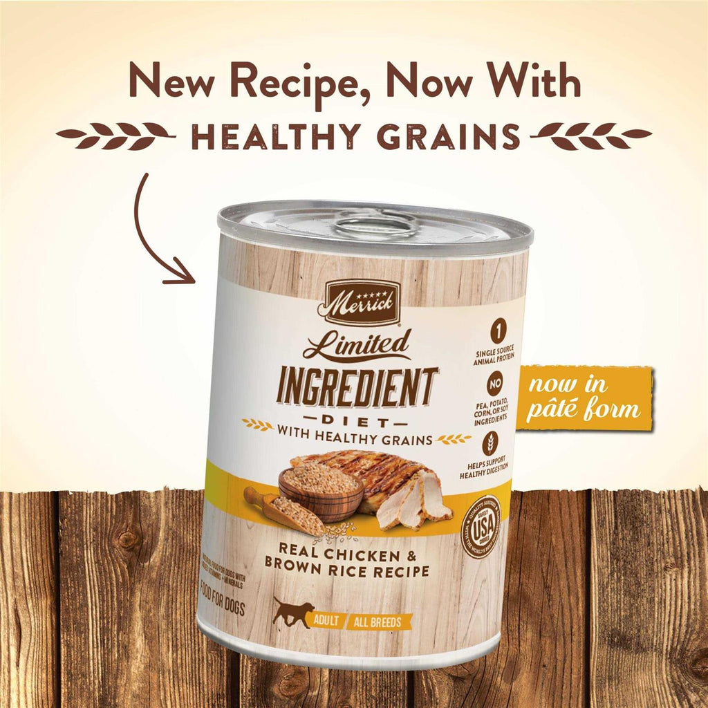 Chicken & Brown Rice Wet Dog Food M5945