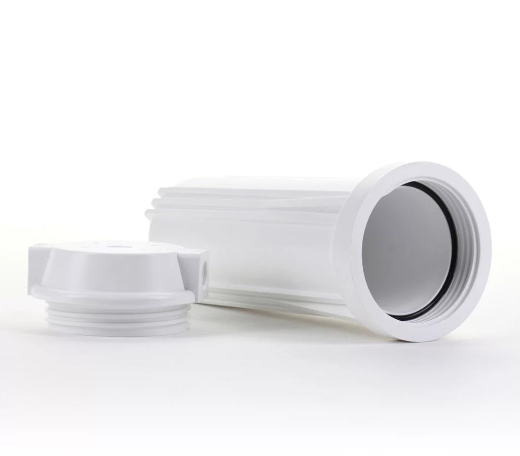 3-Pack White 10" Reverse Osmosis Water Filter Housing K458