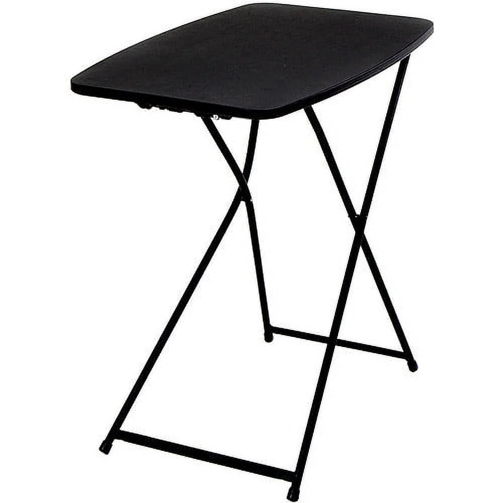 Black Adjustable Height Folding Table V106