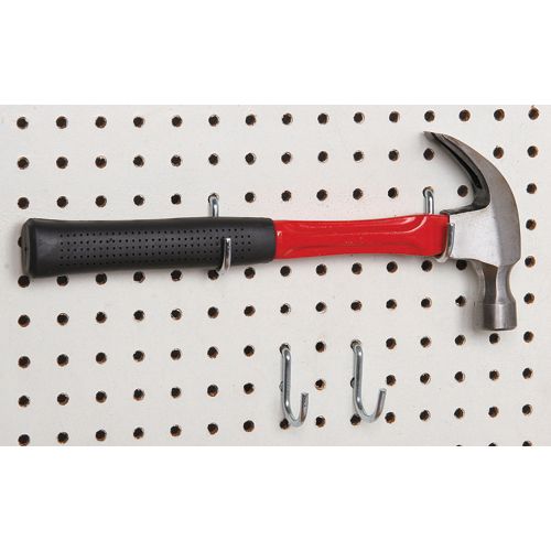 1 in. Curved Pegboard Hooks, 10 Piece W577