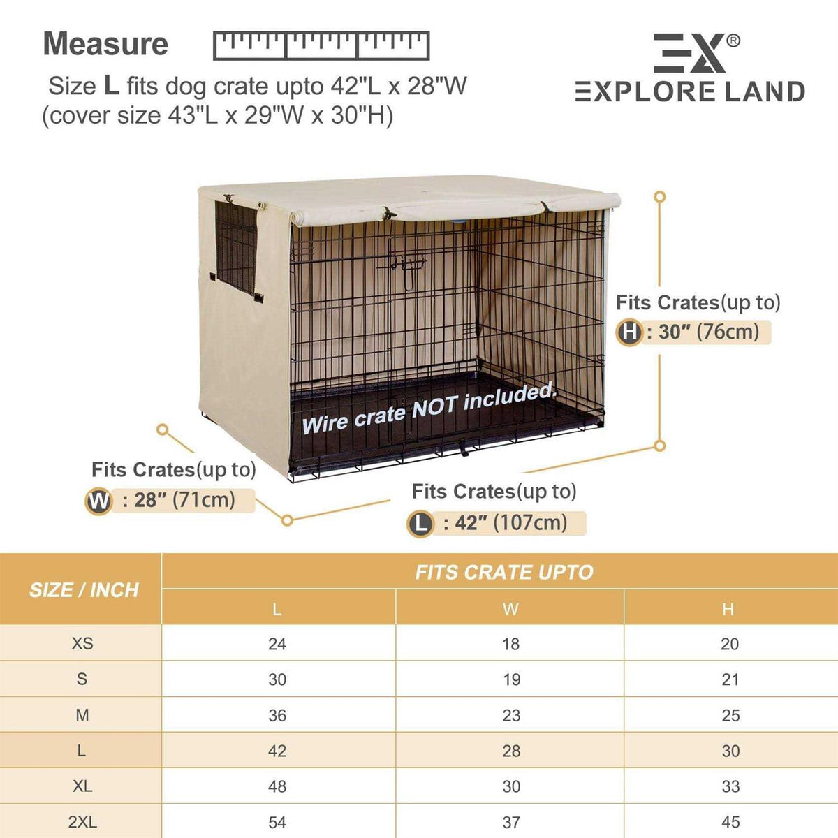 Dog Crate Cover Polyester Pet Kennel Cover Y235