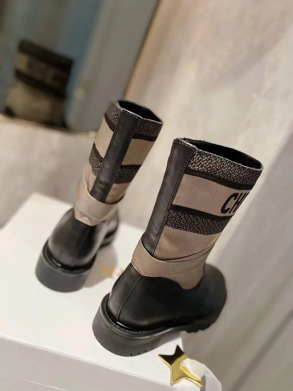 Women Short Boots 3cm Heels V2891