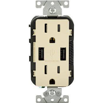 USB Charger & Duplex Receptacle I711827