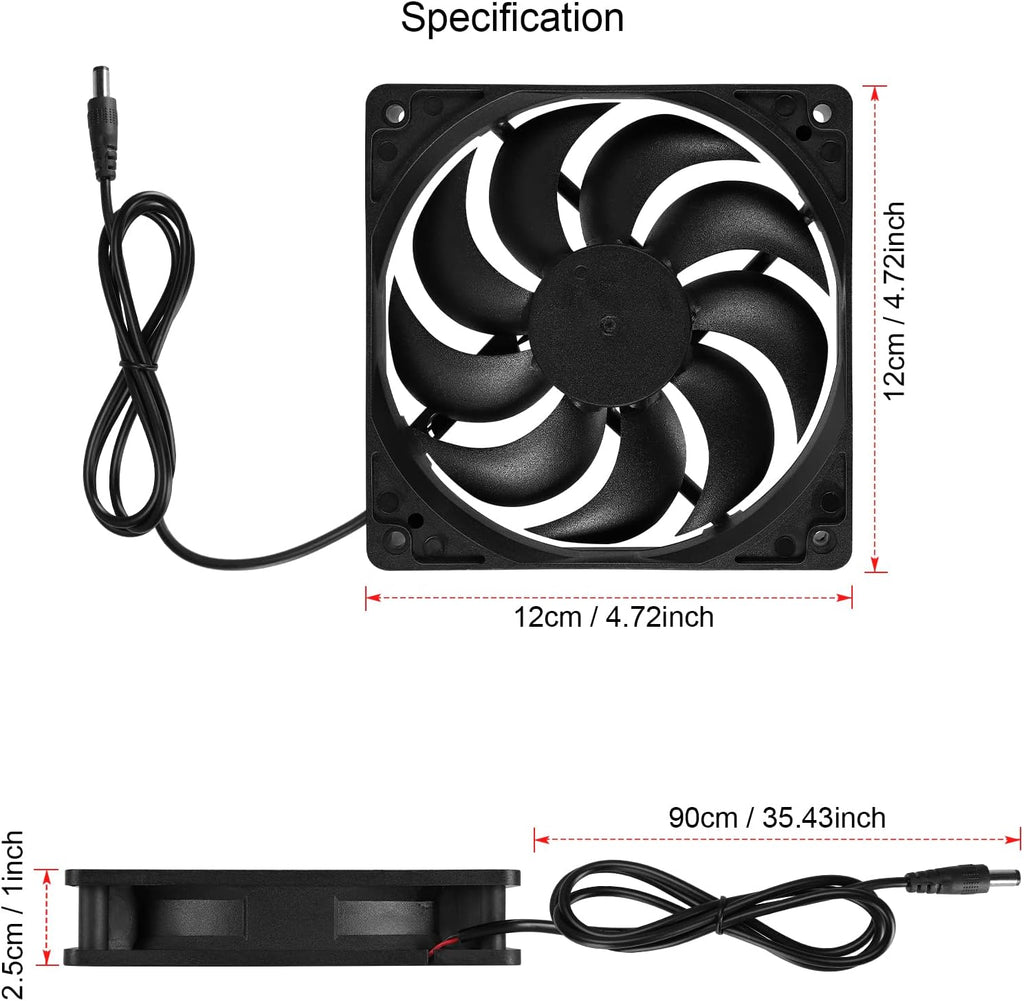 20W 16V USB Solar Powered Exhaust Fan Waterproof O22395