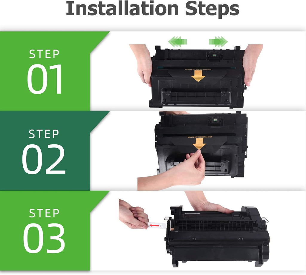 Compatible Toner Cartridge Replacement (Black, 1-Pack) V536019