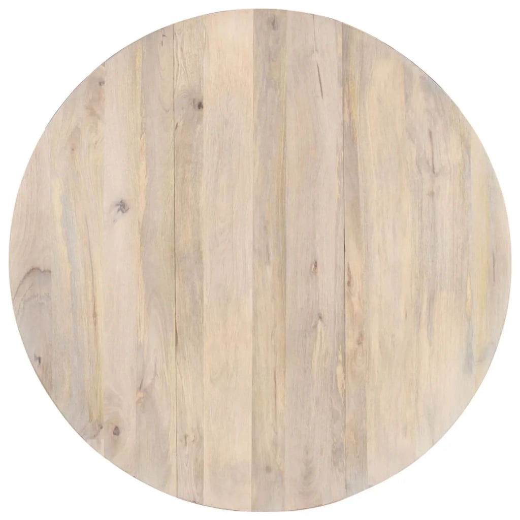 Round Solid Mango Wood Dining Table V39576