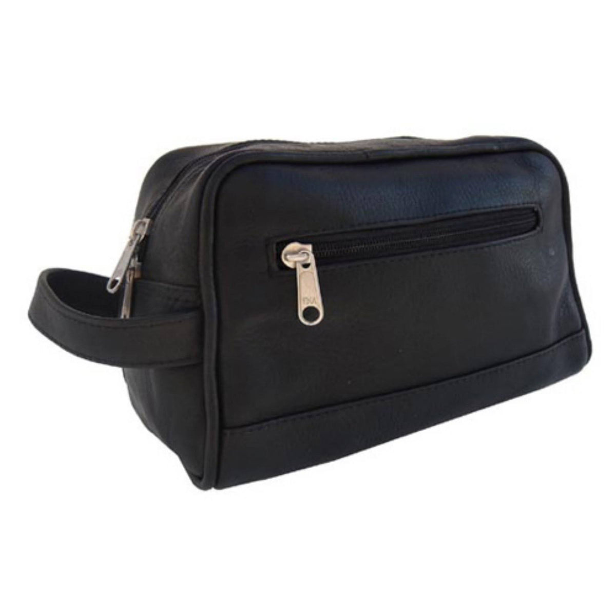Black Leather Toiletry Kit E322115