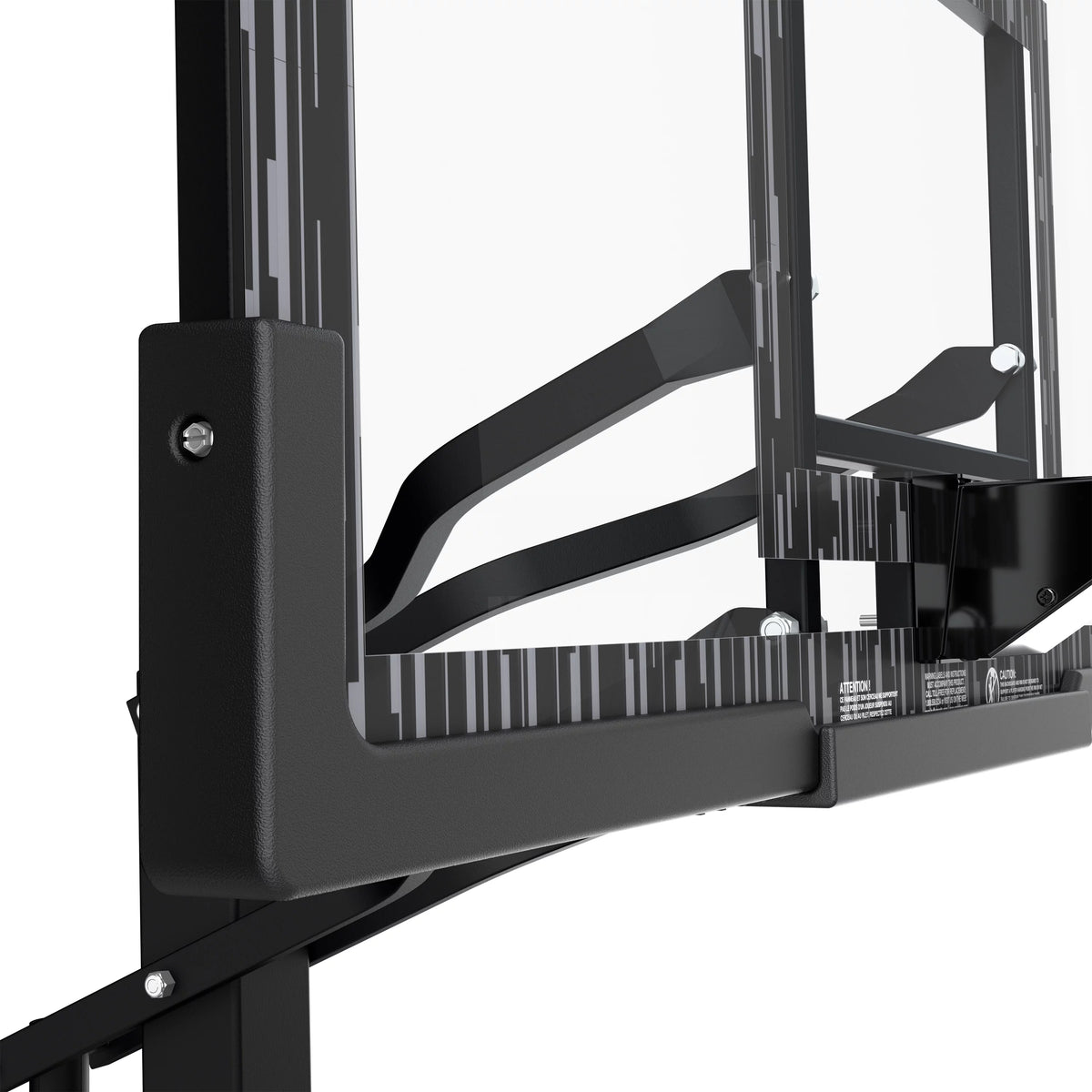 60 In. Acrylic Portable Basketball Hoop B9420
