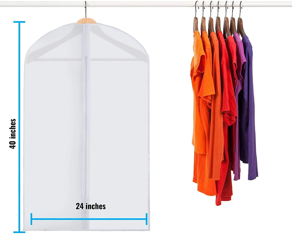 Black 5 Pack Hanging Garment Bag Y757160