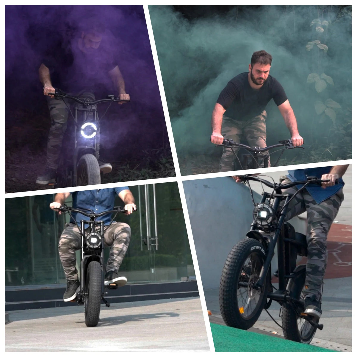 20" x 4.0 Electric Bike with 750W Motor, 48V 15.6Ah Battery V3335