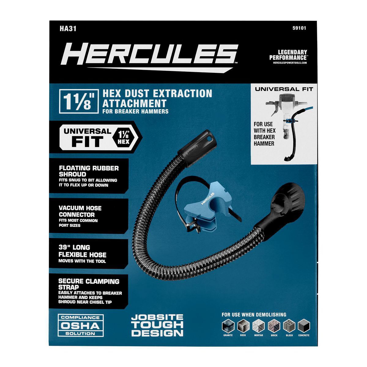 1-1/8 in. Hex Dust Extraction Attachment N46384