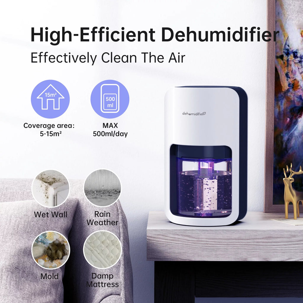 1200ml Ultra Quiet Dehumidifier with Automatic Defrosting U281755