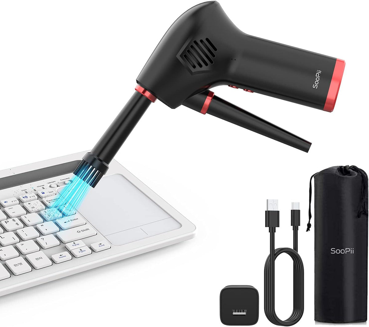 Cordless Air Duster with Rechargeable Battery T660