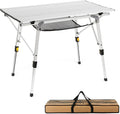 Folding Portable Camping Table with Aluminum Legs B6008