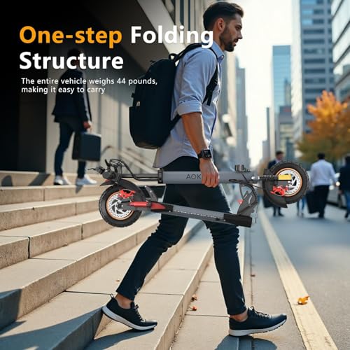 800W 28 MPH Folding Electric Scooter M68525
