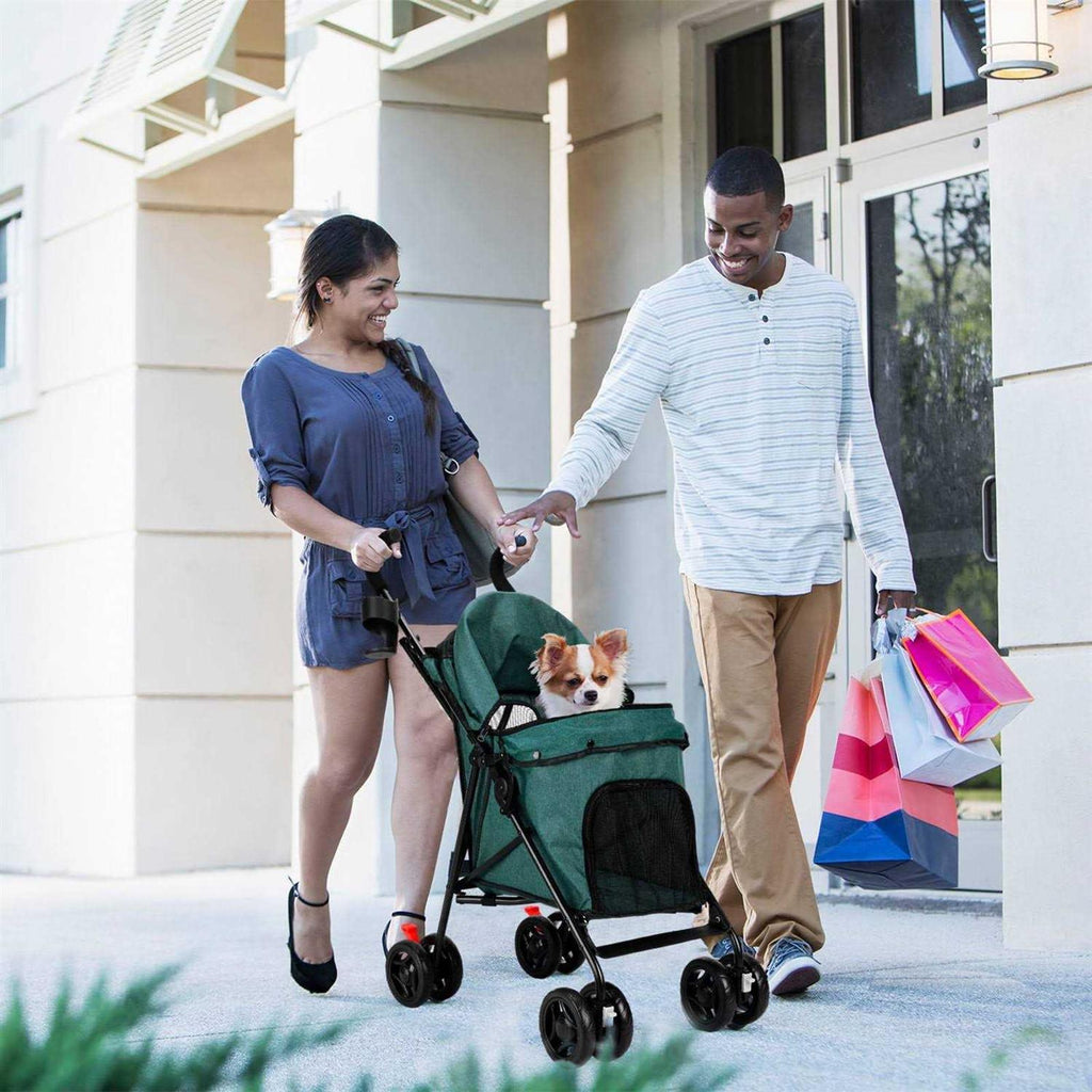Foldable Pet Stroller with Cup Holder G87106