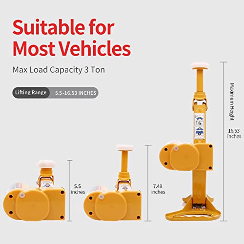 3 Ton 12V Electric Car Jack with Carrying Case L951