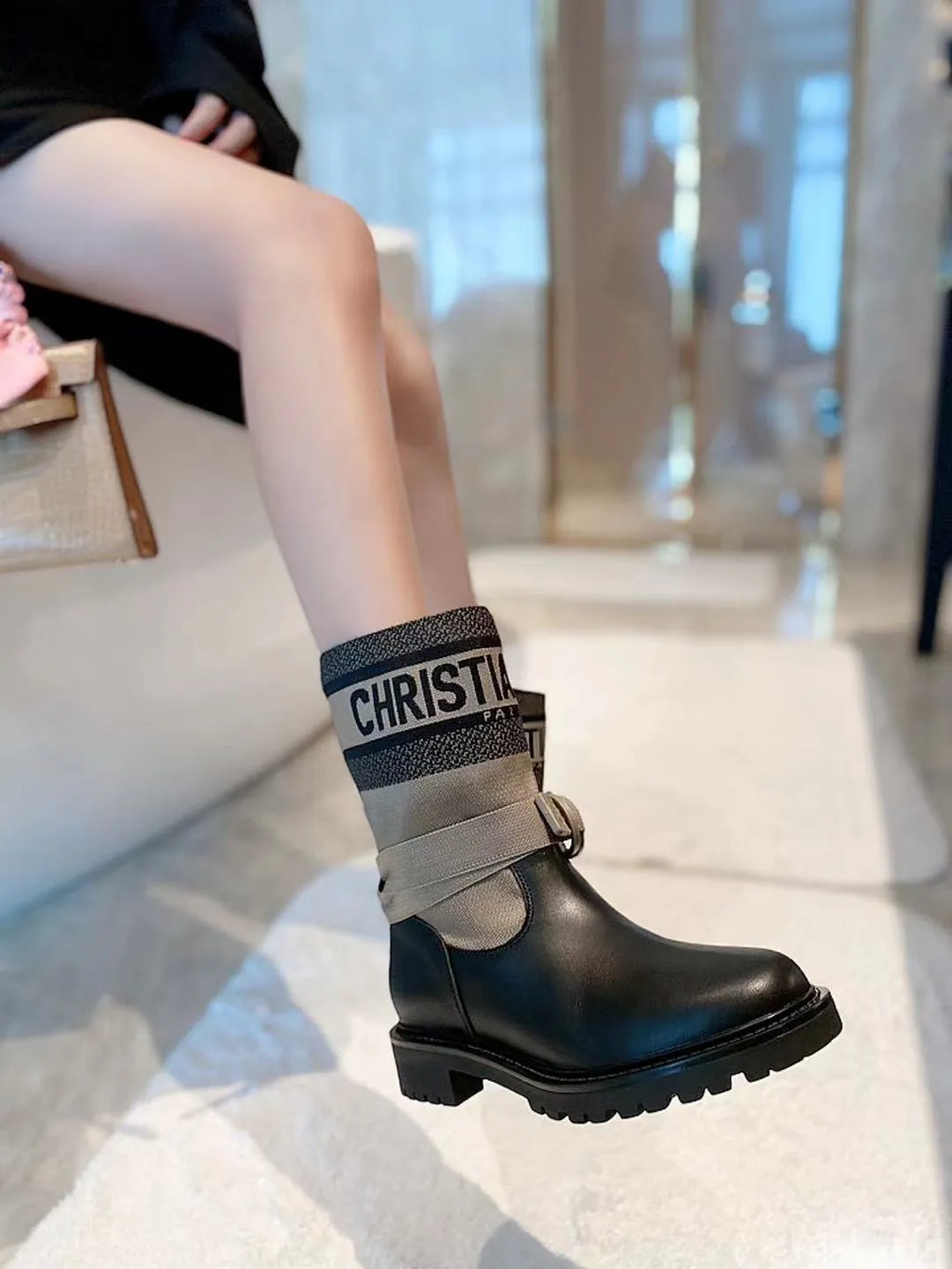 Women Short Boots 3cm Heels V2891