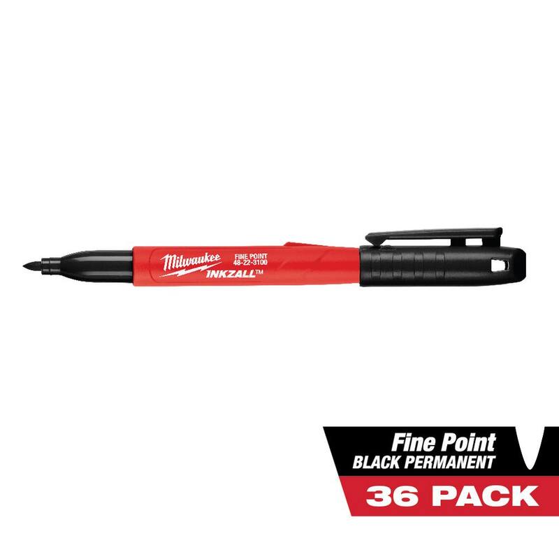 Black Fine Point Permanent Marker 36-Pack J112731