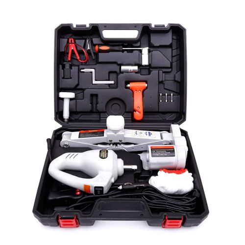 3 Ton 12V Electric Car Jack with Carrying Case L951