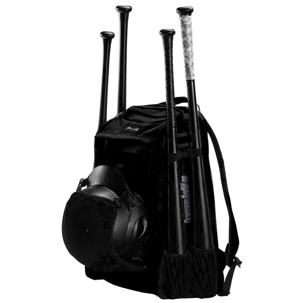Black Baseball Batpack S3488