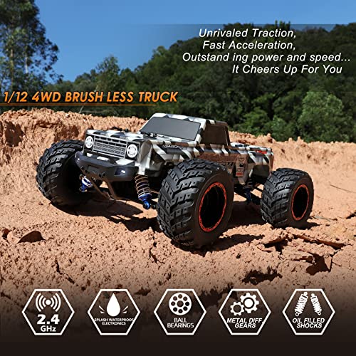 1:12 Scale 4WD RC Monster Truck Q231