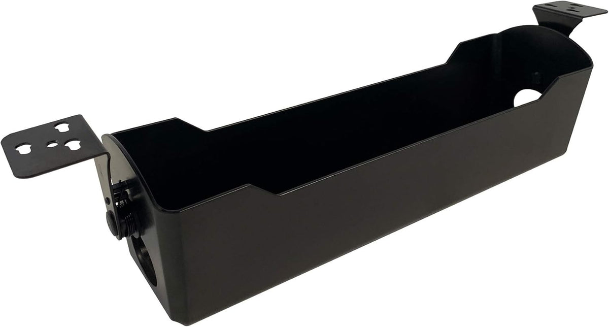White Under Desk Cable Management Tray M619368