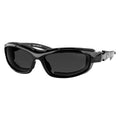 Black Frame 4 Lenses Convertible Sunglasses Z658365