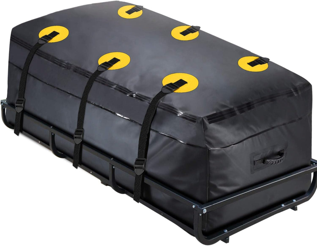 100% Waterproof 22 Cu Ft Cargo Carrier Bag with 6 Reinforced Straps R533860