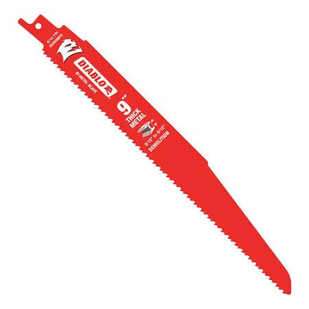9x22L 8/10 TPI Metal Cutting Reciprocating Saw Blade A6617