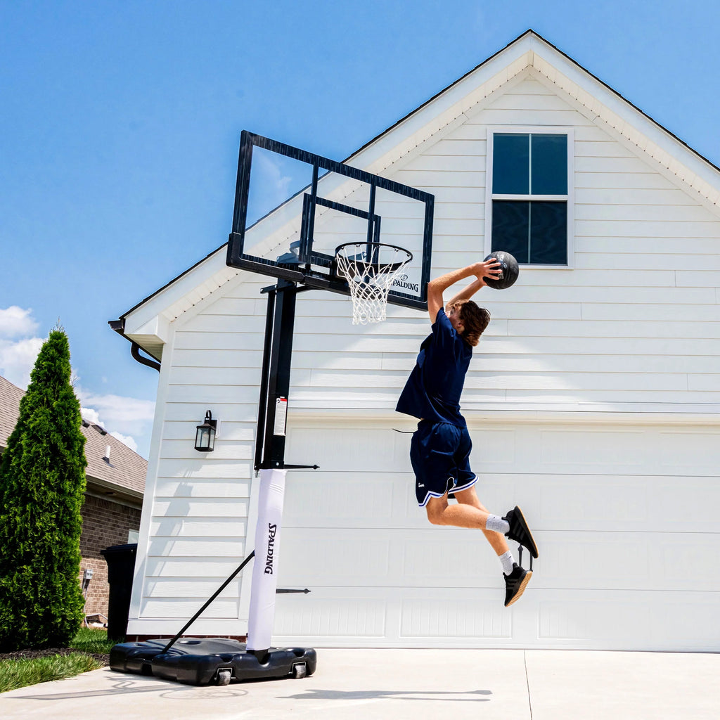 60 In. Acrylic Portable Basketball Hoop B9420