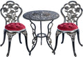 5-Piece Cast Aluminum Patio Bistro Table Set T5930