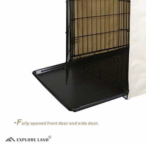 Dog Crate Cover Polyester Pet Kennel Cover Y235