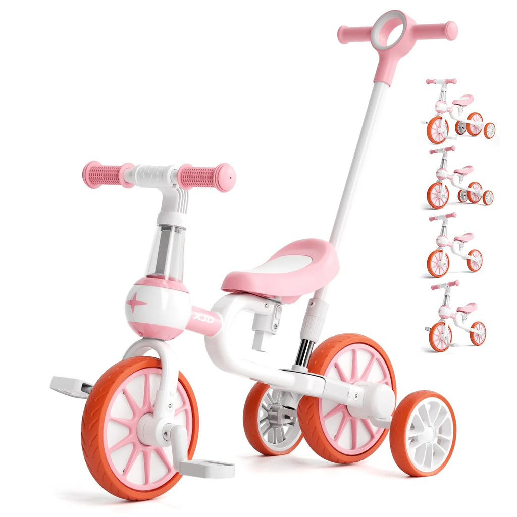 7 in 1 Toddler Tricycle with Removable Pedals F721